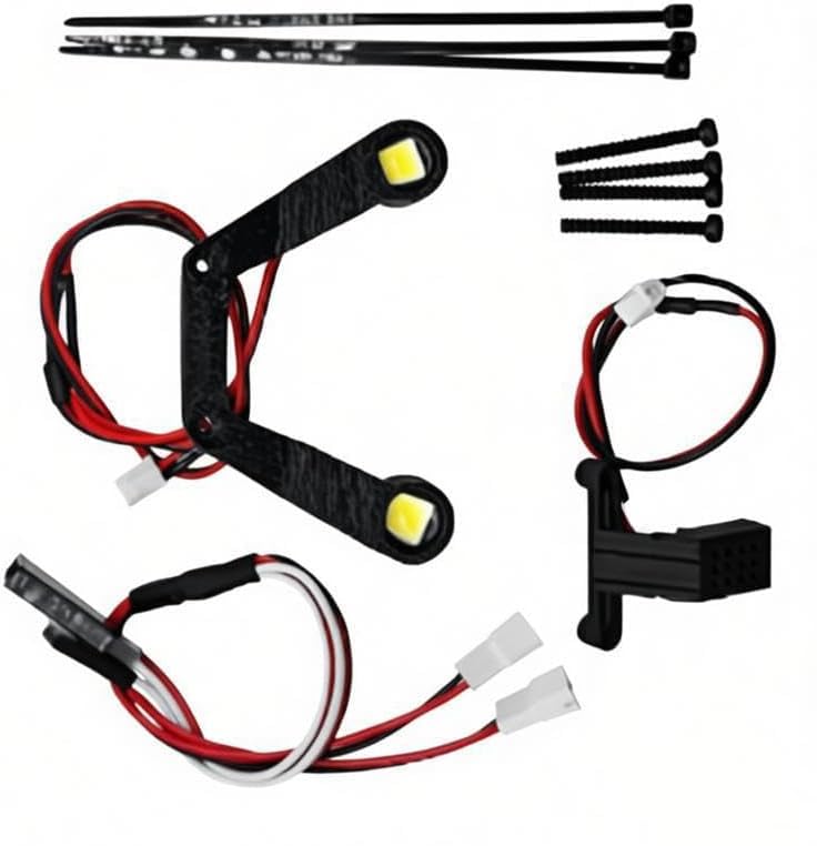 RC Front & Rear Lights Set for Arrma 1/16 Mini kraton 3S Front Headlight Rear Taillights Upgrade Parts