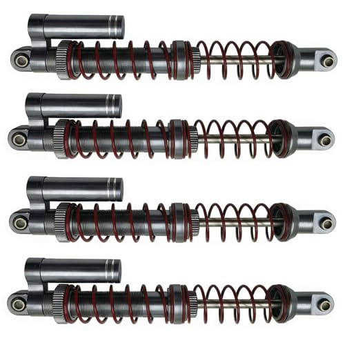 Metal 110mm Shock Absorber Oil Adjustable RC Dampe Upgrade for Axial SCX10 90046 AXI231017 TRX-4 D90 1/10 RC Truck Crawler