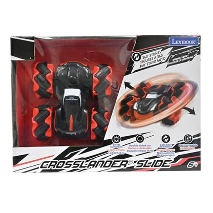 LEXiBOOK, Crosslander Slide RC Car, RC58 | 4WD, Reversible, 360° stunts, Rechargeable - style: Crosslander slide