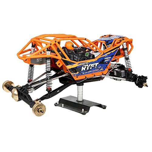 KYX Racing Stainless Steel Rear Trailing Arms Linkage Link Set Upgrades Accessories for RC Crawler Car Axial RBX10 RYFT