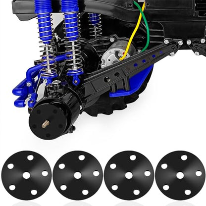 Wheel Hex Hub Adapter 12mm for Tamiya Clod Buster 4×4×4 | 4PCS Aluminum Alloy Adapters 1/10 RC Car Upgrade