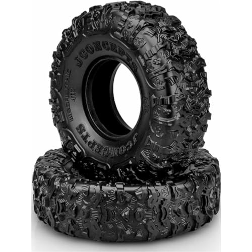 JConcepts 4112-02 Pair of Megalithic rock crawling tires - Green Compound fits 2.2 inch tires 5.25 inch OD