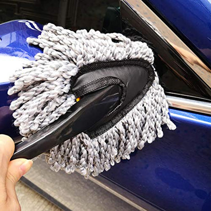 IPELY Super Soft Microfiber Car Dash Duster Brush for Car Cleaning Home Kitchen Computer Cleaning Brush Dusting Tool - size: Interior Duster (1 Pack)