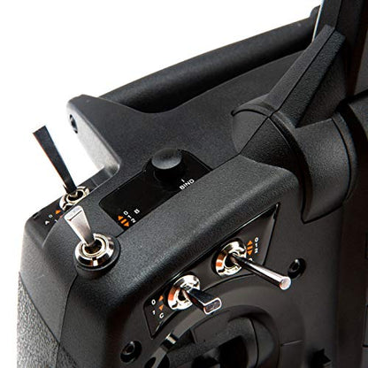 Spektrum DX6e 6-Channel DSMX 2.4GHz RC Radio Transmitter Only (No Receiver) with 250 Model Memory | Telemetry | Wireless Trainer Link, SPMR6655 , Black