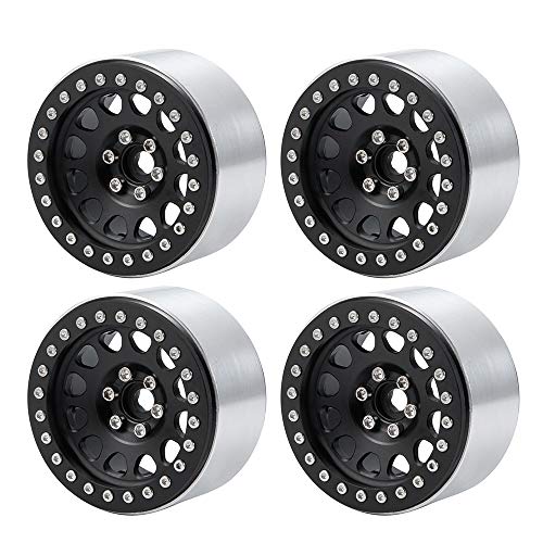 Aluminum 2.2" RC Beadlock Wheels 35mm for 1:10th Crawler Car 4PCS