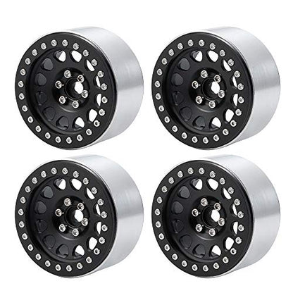 Aluminum 2.2" RC Beadlock Wheels 35mm for 1:10th Crawler Car 4PCS