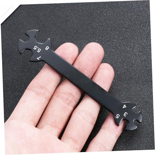 OSALADI 6-in-1 RC Wrench Tool for Turnbuckles Black Adjustable Rod Wrench Multifunctional RC Car Repair Tool Precision Features