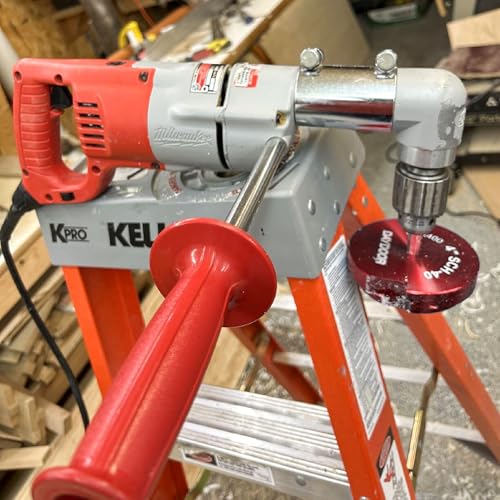 HFS(R) 1-Inch PVC Pipe Reamer Tool - Fits 1/2" Drill, PVC Fitting Saver & Plastic Pipe Fitsting Reamer Socket Saver Plumbing Tool for Schedule 40 Plastic Pipes - size: 1 Inch
