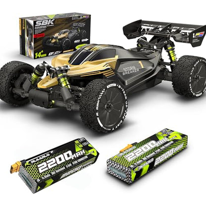 RIAARIO 1/10 Brushless RC Buggy with 2 * 2200 Battery