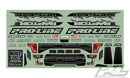 Pro-Line Racing Pre-Cut 2017 Ford F-150 Raptor Clr Bdy Rustler 4x4 PRO352817 Car/Truck Bodies Wings & Decals