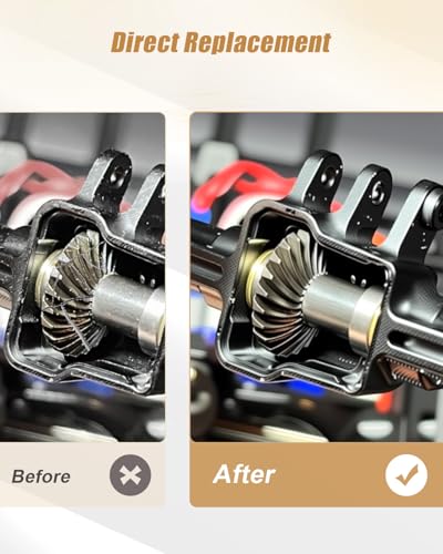 Differential Drive Assembly Fit for JJRC C8805 RC Cars | RC Car Differential Gear Component, Drive Assembly Parts, 1/14 Buggy Vehicle Accessory