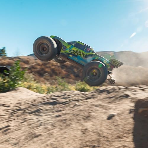 ARRMA RC Truck 1/10 VORTEKS 4X4 223S BLX BRUSHLESS Stadium Truck RTR (Battery and Charger Not Included) with DSC, Teal, ARA4305V4T2 - color: Teal
