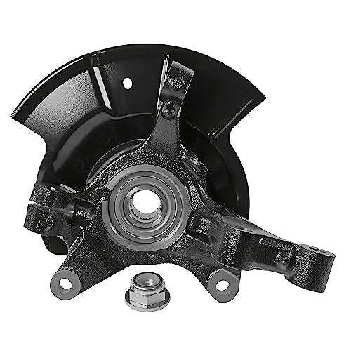 Detroit Axle - AWD Front 4pc Steering Knuckles Kit for 07-10 Ford Edge | Lincoln MKX, Steering Knuckles & Wheel Bearing Hubs Rear Wheel Bearing and Hubs 2007 2008 2009 2010 Replacement - size: 4UW50469/Kit
