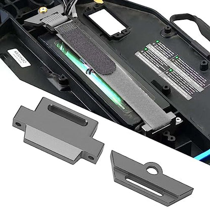 Aluminum Alloy RC Car Battery Plate, Secure Strap Mounting Tray for 1/10 Slash 2WD Chassis, for RC Enthusiasts Racers and Hobbyists