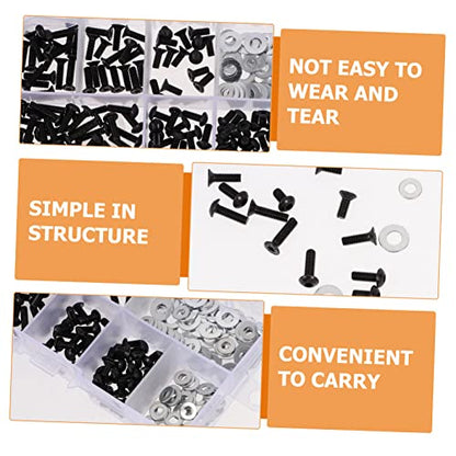 3sets Remote Screws Gaskets Repair Kit for Rc Crawlers Lightweight Fasteners Easy Installation for Models