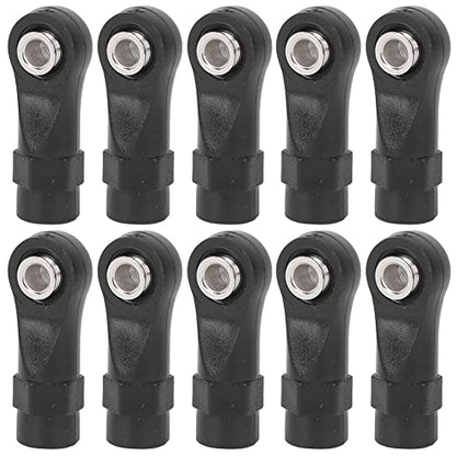 Replacement Part For 10pcs M4 Link Linkage Rod End Width Balls Joint Head Set For -4 1/10 RC Car Spare Parts Link Linkage Rod