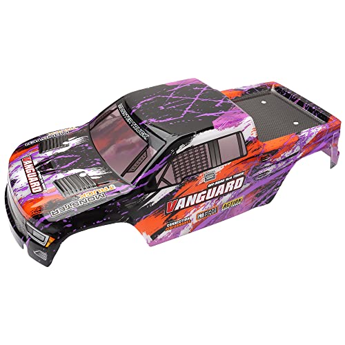 90133 Truck Car Shell Body Spare Parts Accessories for 1:12 Bruhless Brushed 903 903A HM121 YC300 RC Car Trucks (Purple Red)