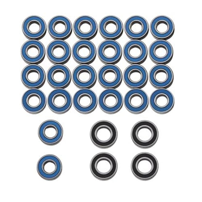 Compatible with Tamiya for King for Hauler 1/14 Rc Car Truck Trailer Semi Upgrade Parts 30Pcs Sealed Bearing Kit RC Parts