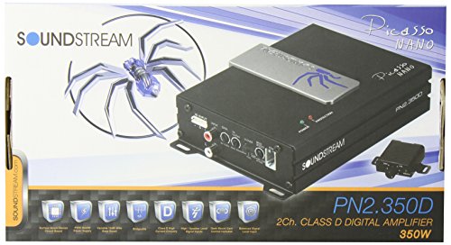 Soundstream PN2.350D 350W 2-Channel Picasso Nano Class D Amplifier