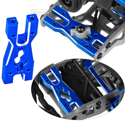 RC Upgrades for L0S1 1/18 Mini LMT 4X4,Driveshafts,Servo,Body Mount,Upper&Lower Shock Mount,Side Panel Crossbar,Rear Cup,Steering Cup&C Hub,Steering Links,Shock Strengthen Mount,Navy Blue - color: Navy Blue(1set)