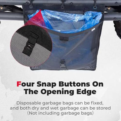 UTV Mesh Storage Bag for Can-Am Maverick X3 RC Turbo 2 SEAT 2018-2020 2021 Adjustable Roll Bar Mesh Organizer Hanging Cargo Organizer Utility Storage Net