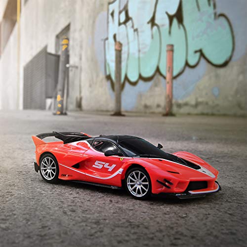 BEZGAR 1:24 Ferrari Remote Control Car Licensed FXX-K EVO | Official Ferrari Replica, 2.4G Stable Signal, Ideal Toy for Boys 6-8, 8-12 &Adults, Electric Racing, Hobby Collectible Model - color: Ferrari-1:24 Ferrari Fxx K Evo