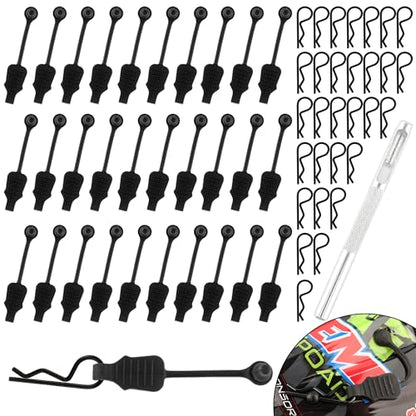 30-Pack 30 Pieces 1.2mm RC Cars Body Clips with Pull Tabs for 1:10 1:12 Traxxas Arrma Redcat Axial Losi HSP HPI Kyosho Trucks Upgrades & 1 PCS Hole Puncher Reamer for Body Shell Drills Tool - color: 1.2mm