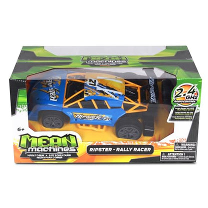 Mean Machines 2.4GHz RC Ripster Rally Racer; Rear Wheel Drive for Drifting Mastery; Colors Will Vary - style: Ripster