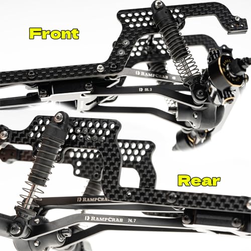 High Clearance Links Set for TRX4M High Trail K10 F150, Stainless Steel Links Set, 44g/Set - size: for K10 F150