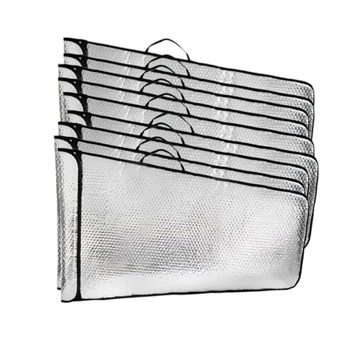 Bubble Layer Protection Wing Tote Bag Pack for 70E 30cc 50cc 100cc RC Airplane Model Silver Can - color: For 30e and Smaller