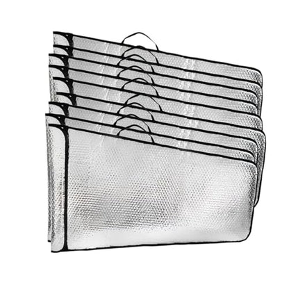Bubble Layer Protection Wing Tote Bag Pack for 70E 30cc 50cc 100cc RC Airplane Model Silver Can - color: For 30e and Smaller