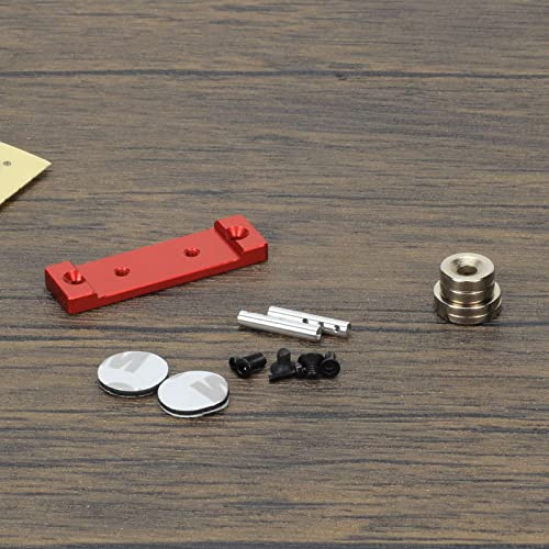 RCAWD Magnets Body Post for 1/24 Axial SCX24 Upgrades Crawlers, Body Mount Aluminum Parts for AXI90081 AXI00001 AXI00002 AXI00005 AXI00006 Red - color: Red
