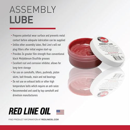 Red Line 80312 Assembly Lube - 4 Ounce Jar - size: 4 Ounces