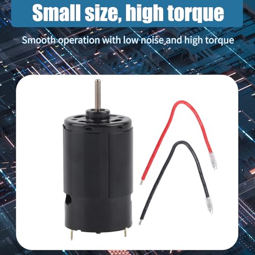 RC Motor, Low Noise Brushed 550 Motor 35T for Off Road Crawlers Hobbyists Enthusiasts