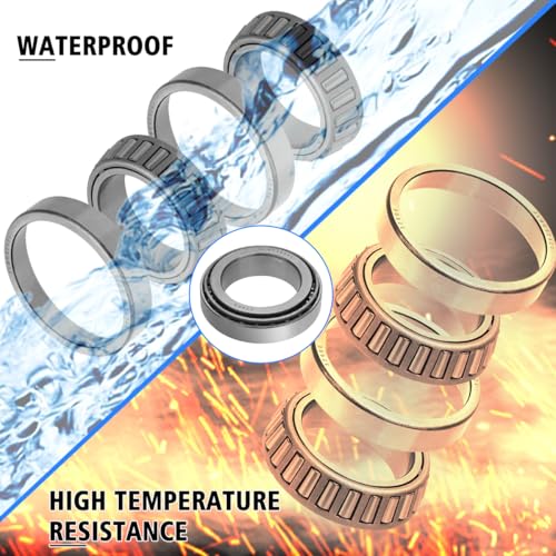Tapered Roller Bearing Cone and Cup Set for Talaria Sting MX3 MX4 MX4 EVO/EXPEX, Chrome Steel Taper Bearing Set Bowl Set Conical Bearing for Taparia