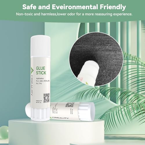 Creality Official 1PCS Thermal Grease + 1PCS Lubricant Grease+1PCS Glue Stick for Ender 3/Ender 3 V2/Ender 3 V3/V3 SE/KE/Ender 3 V3 Plus/K1/K1 Max/K1C/K1 SE//K2 Plus 3D Printer - style: Thermal+Lubricant+Stick