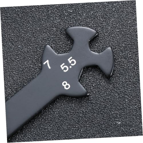ORFOFE Multifunctional Rod Wrench Tool for Car Turnbuckles Black Adjusting Tool for Easy Use Handy for Mechanics and Enthusiasts