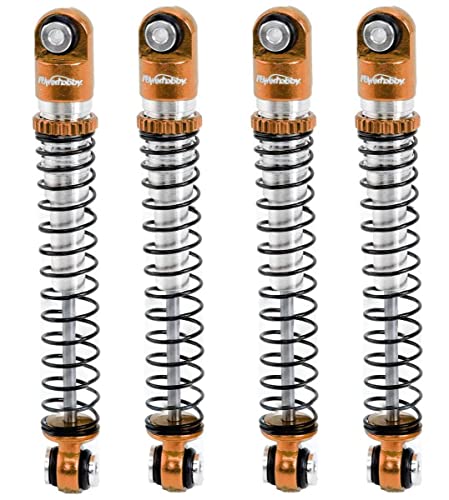 Powerhobby 1/24 Axial SCX24 Aluminum 54mm Long Travel Shocks (Bronze) - color: Bronze