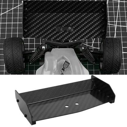 Carbon Fiber RC Rear Wing Compatible with Losi Mini-B 1/16 RC Truck Upgrade Parts