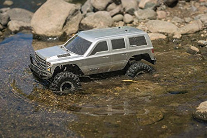 Redcat Racing Everest GEN7 Sport 1/10 Scale RC Rock Crawler 4x4 – 4WD RTR RC Truck with Steel Frame, Oil Shocks, Beadlock Wheels, Interco Tires, Waterproof ESC & Battery Included - Silver