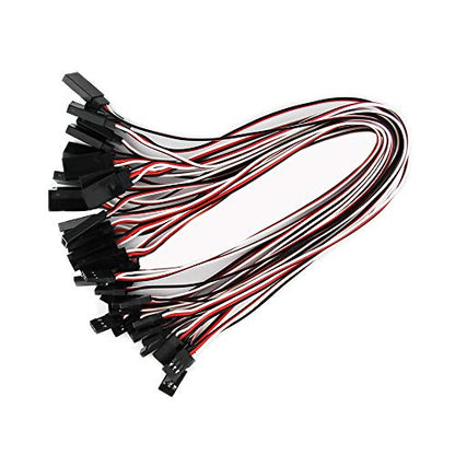 20pcs 11.81inch 30cm 300mm RC Servo Extension Cord Cable Wiring Lead for RC Car Helicopter