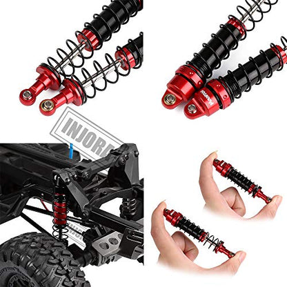 INJORA Shock Absorber Damper for 1/10 RC Crawler SCX10 TRX-4 (100mm)