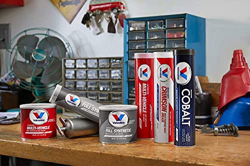 Valvoline Multi-Vehicle High Temperature Red Grease 4 LB Tub, Case of 6 - size: 4 LB Tub, Case of 6