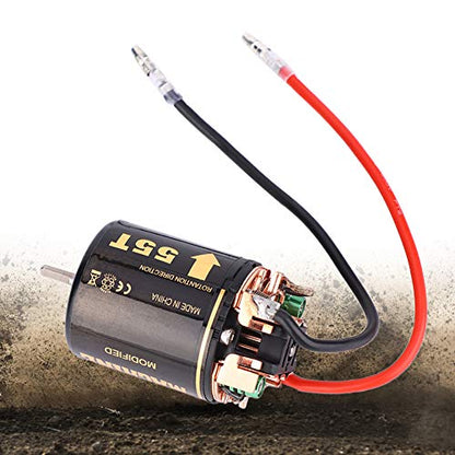 RC Brushless Motor,35T 45T 55T Universal RC Model Car 540 Brushless Motor for Big Trucks Climbing Car Model Motor Replacement Accessory (55T),RC Motors - size: 55T