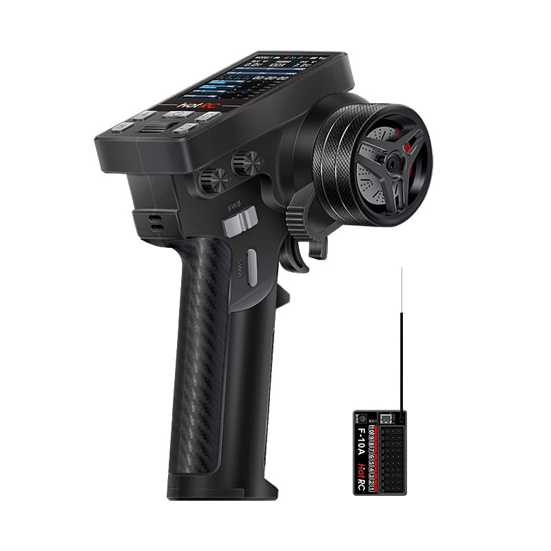 GLOBACT CT-10B 2.4G 10CH Transmitter & Receiver for RC Car Boat Tank