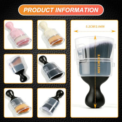 Car Interior Detailing Brush, Soft Bristle Car Interior Cleaning Tool, Auto Air Conditioning Outlet Cleaning Brush, Dusting Brush for Panel Air Vent Dashboard Leather (White with Cap) - color: White With Cap