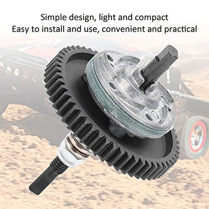 54T Spur Gear with Slipper Clutch for Slash 110 RC Car Aluminum Alloy Reduction Gear Assembly Replacement Part Compatible with REMO P2952