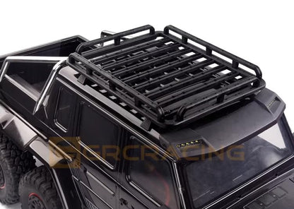 Carbon Hybrid Nylon Plastic Realistic Roof Rack for 1/10 RC Crawler TRX-4 TRX-6 axial scx10 Remanufactured Parts (G172FB(Medium)) - color: G172fb (Medium)