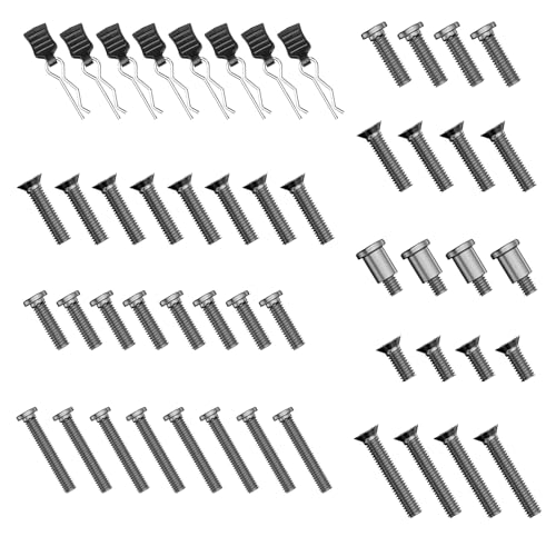 HYPER GO KS001 RC Car Accessories Screw and Clips, Spare Parts RC Vehicle Screw for All 1/14 1/16 Scale