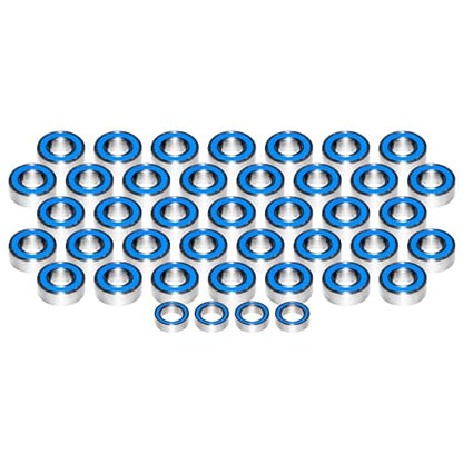 for Tamiya (G6-01) Konghead 6x6, A60H Hauler, & King Yellow 6x6 Bearings Kit (40 Pcs)